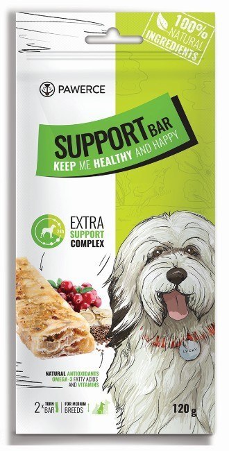 Pawerce Support Bar Medium Breeds 2szt/op 120g