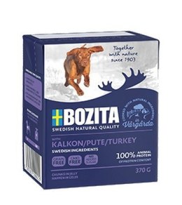 Bozita Dog Tetra Recart z indykiem w galaretce kartonik 370g