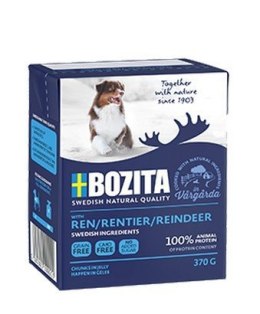 Bozita Dog Tetra Recart z reniferem w galaretce kartonik 370g