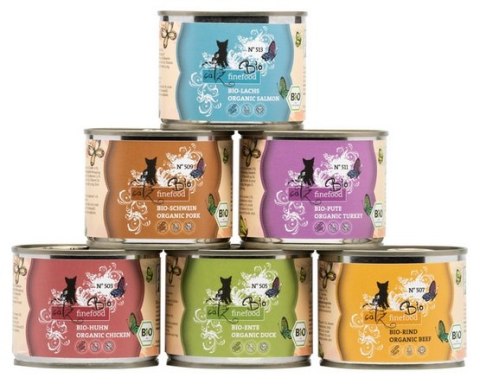 Catz Finefood Bio Multipack I N.503-513 puszki 6x200g Catz Finefood Bio Multipack I N.503-513 puszki 6x200g