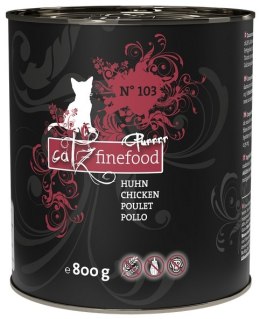 Catz Finefood Purrrr N.103 Drób puszka 800g