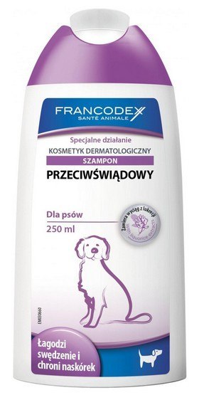 Francodex Szampon przeciwświądowy 250ml Francodex Szampon przeciwświądowy 250ml