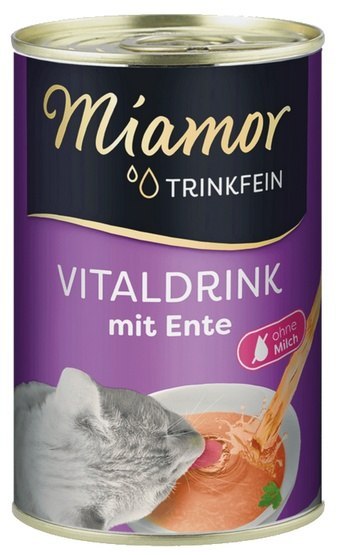 Miamor Vitaldrink z kaczką puszka 135g