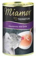 Miamor Vitaldrink z kaczką puszka 135g