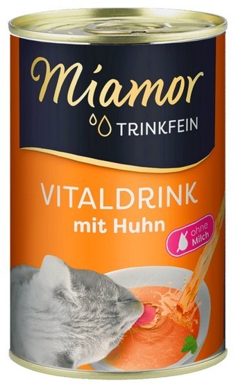 Miamor Vitaldrink z kurczakiem puszka 135g