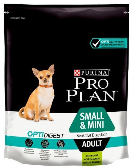 Purina Pro Plan Adult Small & Mini Sensitive Digestion Lamb 700g