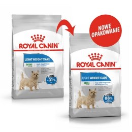 Royal Canin Mini Light Weight Care karma sucha dla psów dorosłych, ras małych z tendencją do nadwagi 3kg