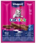 Vitakraft Cat Stick Classic Dorsz i Czarniak 18g [2424003]