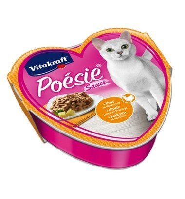 Vitakraft Poesie sos indyk z serem tacka 85g