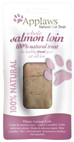 Applaws Natural Cat Loin Suszona polędwica z łososia 30g Applaws Natural Cat Loin Suszona polędwica z łososia 30g