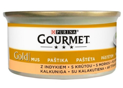 Gourmet Gold Mus z Indykiem 85g