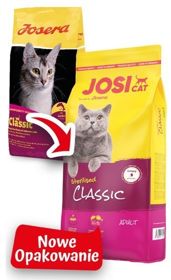 Josera Kot JosiCat Sterilised Classic 10kg