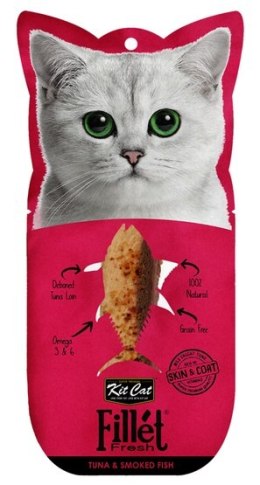 Kit Cat Fillet Fresh Tuńczyk & wędzona ryba 30g