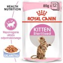 Royal Canin Kitten Sterilised karma mokra w galaretce dla kociąt od 6 do 12 miesiąca życia, sterylizowanych saszetka 85g