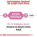 Royal Canin Kitten Sterilised karma mokra w galaretce dla kociąt od 6 do 12 miesiąca życia, sterylizowanych saszetka 85g