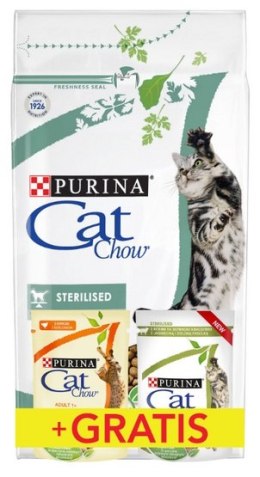 Purina Cat Chow Special Care Sterilised 1,5kg + saszetki 2x85g gratis