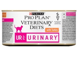 Purina Veterinary Diets Urinary UR Feline indyk puszka 195g