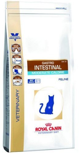 Royal Canin Veterinary Diet Feline Gastrointestinal Moderate Calorie 2kg