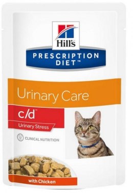 Hill's Prescription Diet c/d Feline Urinary Stress z kurczakiem saszetka 85g