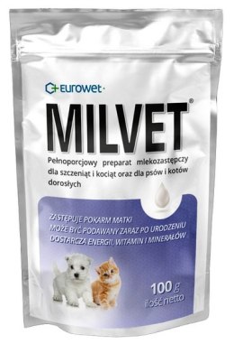 Milvet Preparat mlekozastępczy dla szczeniąt i kociąt 100g