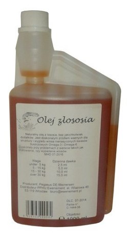 Olej z łososia 1000ml