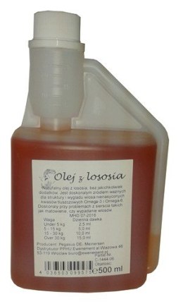 Olej z łososia 500ml