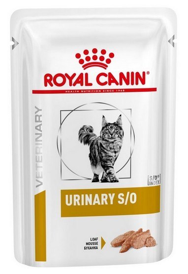 Royal Canin Veterinary Diet Feline Urinary S/O in loaf saszetka 85g