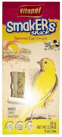 Vitapol Smakers dla kanarka - jajeczny 2szt [2507]