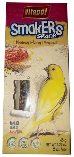 Vitapol Smakers dla kanarka - miodowy 2szt [2506]