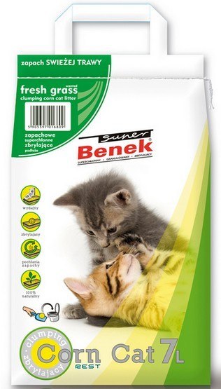 Super Benek Corn Cat Trawa 7L Super Benek Corn Cat Trawa 7L