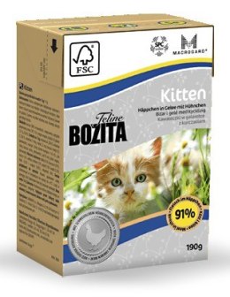 Bozita Cat Tetra Recart Feline Kitten 190g