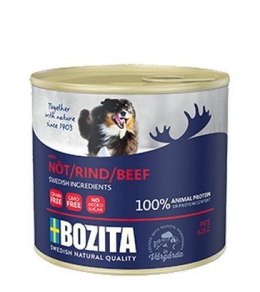 Bozita Dog Pasztet z wołowiną puszka 625g