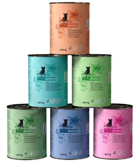 Catz Finefood Classic Collection II puszki multipack N.15-25 6x400g