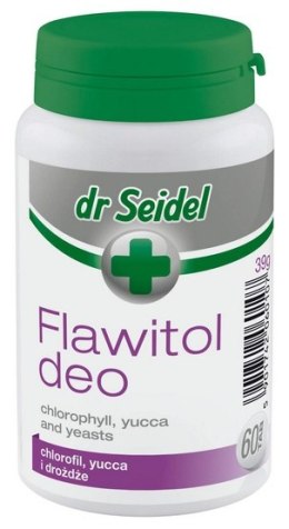 Dr Seidel Flawitol Deo z chlorofilem i Yucca Schidigera 60 tabl.