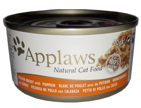 Applaws puszka dla kota Kurczak i Dynia 70g Applaws puszka dla kota Kurczak i Dynia 70g