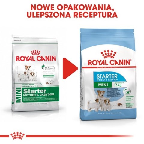 Royal Canin Mini Starter Mother&Babydog karma sucha dla szczeniąt do 2 miesiąca i suk karmiących ras małych 1kg Royal Canin Mini Starter Mother&Babydog karma sucha dla szczeniąt do 2 miesiąca i suk karmiących ras małych 1kg