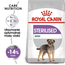 Royal Canin Mini Sterilised karma sucha dla psów dorosłych, ras małych, sterylizowanych 3kg