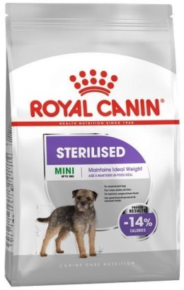 Royal Canin Mini Sterilised karma sucha dla psów dorosłych, ras małych, sterylizowanych 3kg