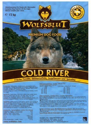 Wolfsblut Dog Cold River - pstrąg i bataty 2kg Wolfsblut Dog Cold River - pstrąg i bataty 2kg