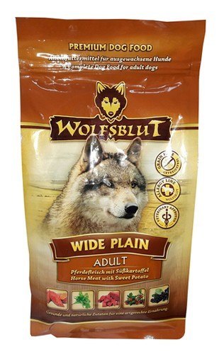 Wolfsblut Dog Wide Plain konina i bataty 500g