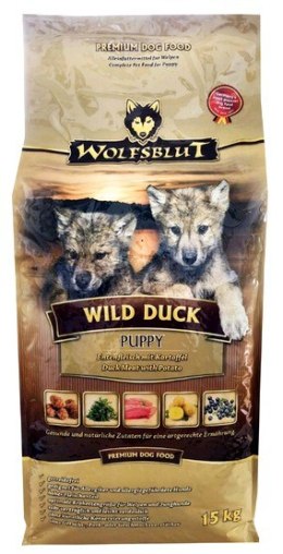 Wolfsblut Dog Wild Duck Puppy kaczka i bataty 2kg