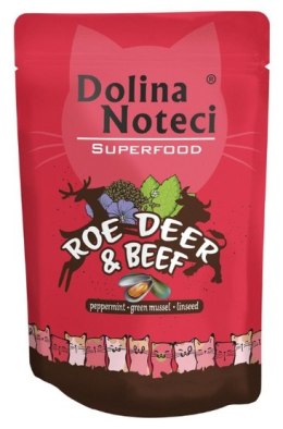 Dolina Noteci Superfood Kot Sarna i wołowina saszetka 85g