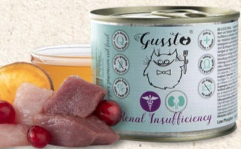 Gussto Cat - VET GUSSTO RENAL 200g Gussto Cat - VET GUSSTO RENAL 200g