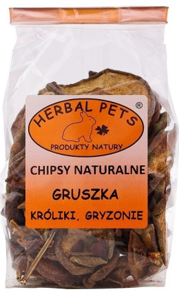 Herbal Pets Chipsy naturalne gruszka 75g