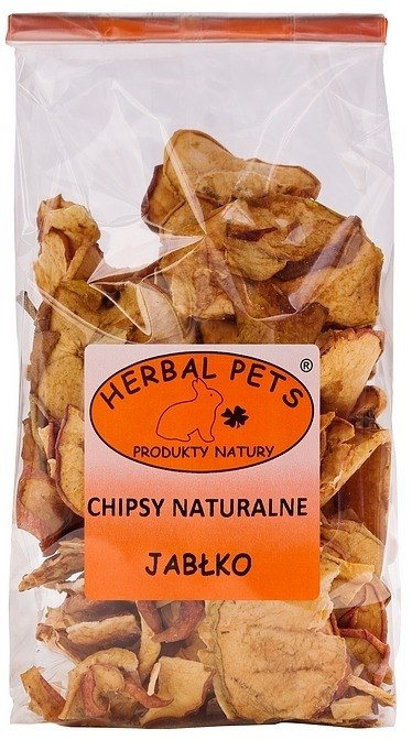 Herbal Pets Chipsy naturalne jabłko 100g