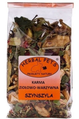 Herbal Pets ziołowo-owocowa karma dla szynszyli 150g