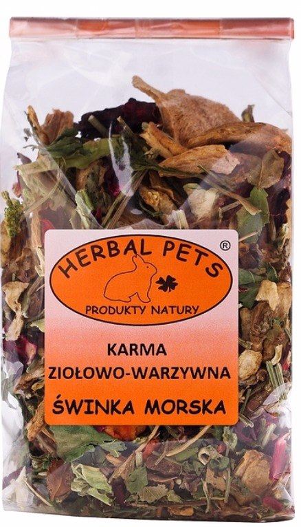 Herbal Pets Karma ziołowo-warzywna dla kawii domowej 150 g