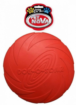 PET NOVA RUB DISC RED 22CM