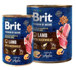 Brit Premium By Nature Lamb & Buckwheat 400g