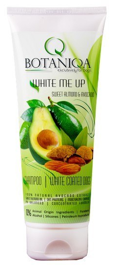 Botaniqa White Me Up Sweet Almond & Avocado Szampon - połysk i blask 250ml